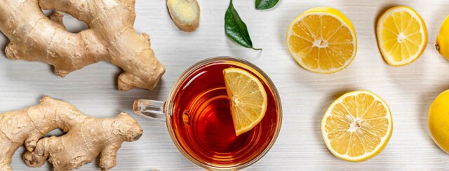 Anti-Inflammatory Ginger Lemon Turmeric Tea image
