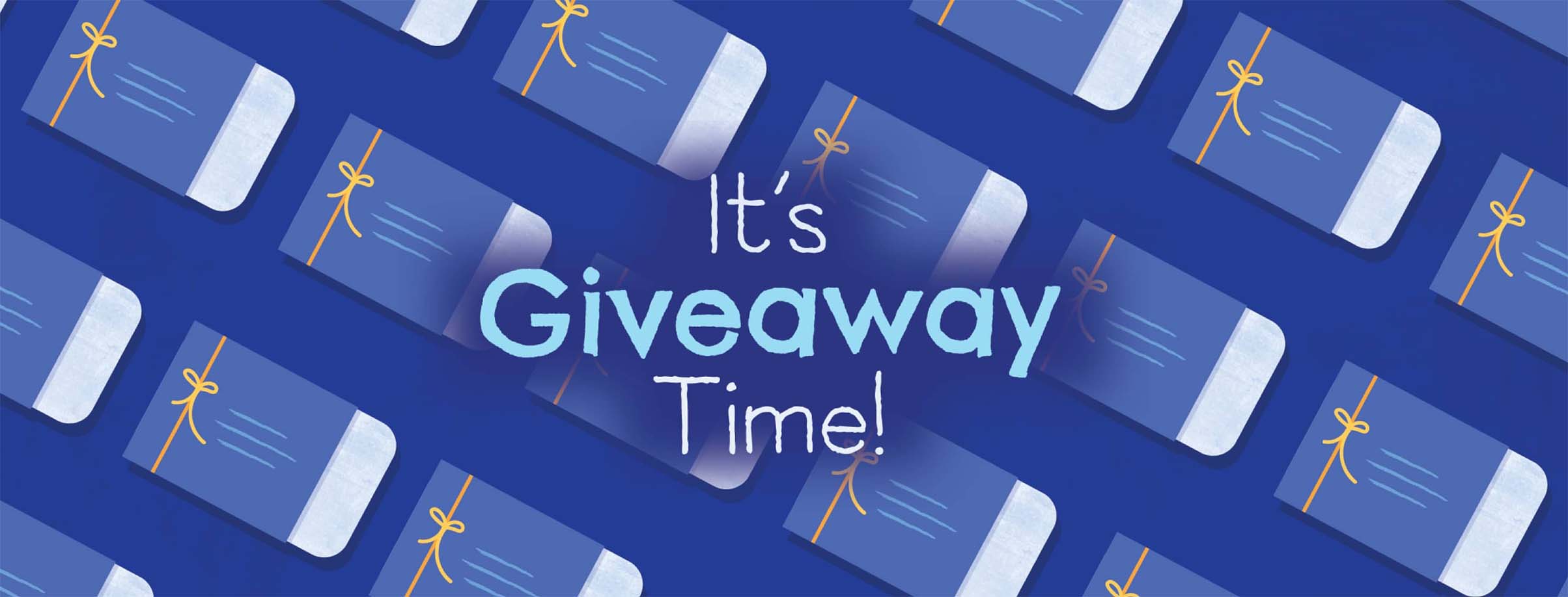 Giveaway announcement featuring gift cards